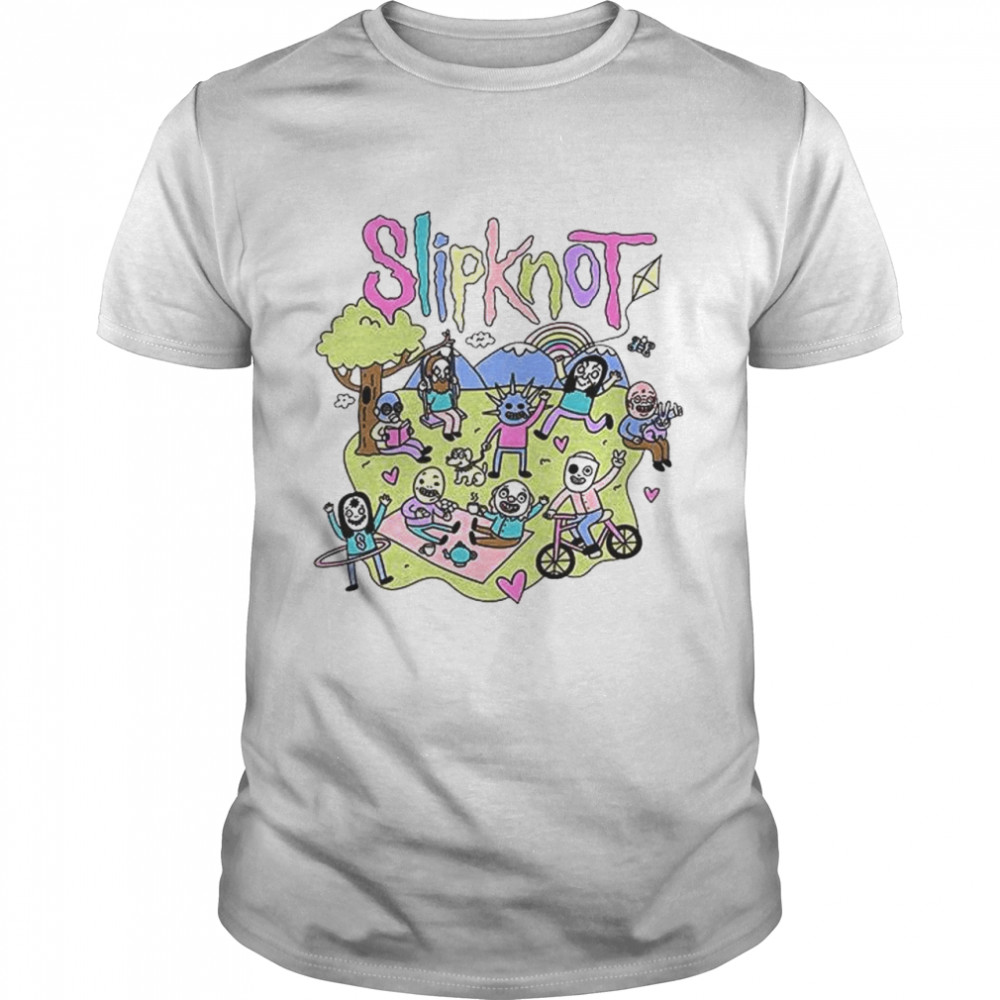 Slipknot Bootleg cartoon shirt - Online Shoping