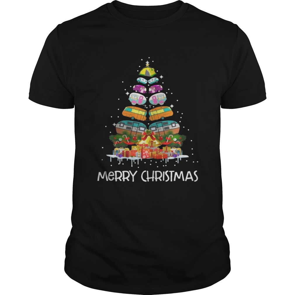 Campervan Camping Car Merry Christmas Sweater