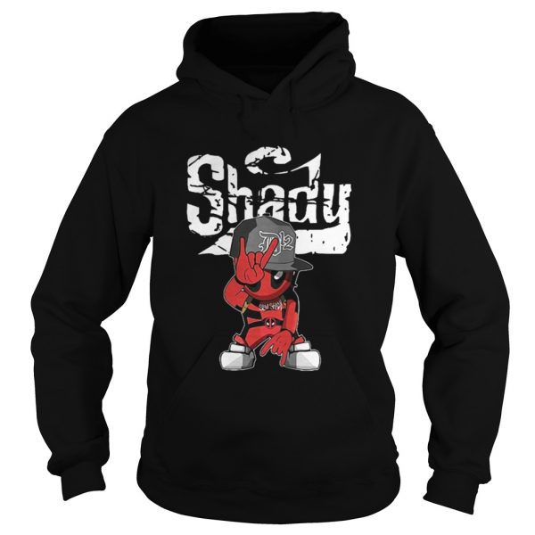 Eminem Shady Wars Deadpool hoodie