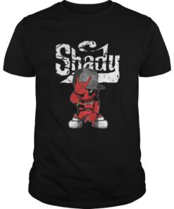 Eminem Shady Wars Deadpool shirt
