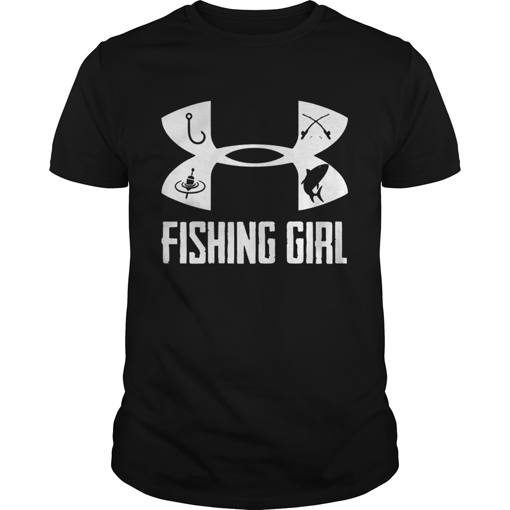 Fishing girl shirt