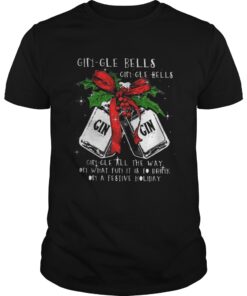 Gingle Bells Gingle All The Way On What Fun It Is To Drink On A Festival Holiday guys Shirt