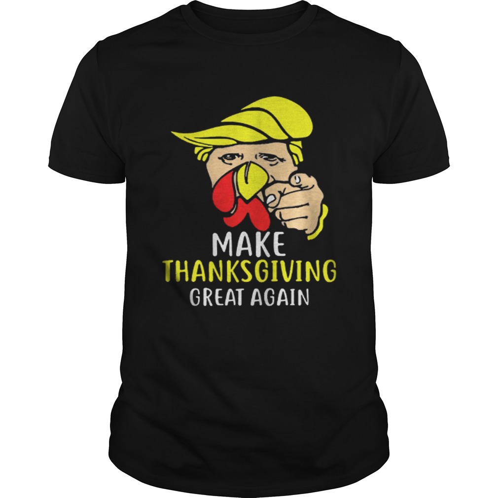 Happy Thanksgiving Daytrumpsgiving Turkey Face Shirt