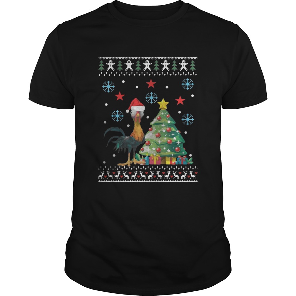 Hei Hei Chicken Christmas Ugly shirt