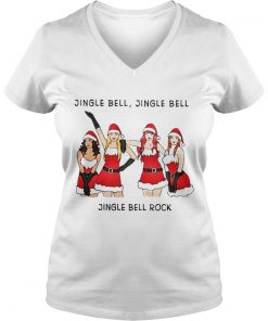 Mean Girls jingle bell jingle bell jingle bell rock ladies v-neck