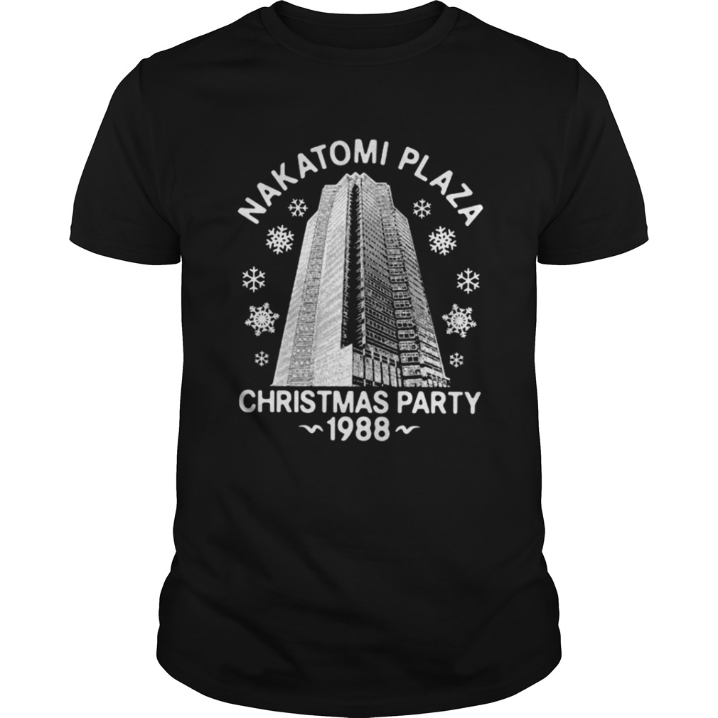 Nakatomi plaza Christmas party 1988 shirt