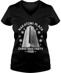 Nakatomi plaza Christmas party 1988 Ladies VNeck