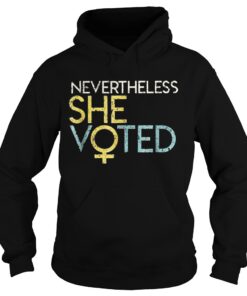 Nevertheless She Voted Hoodie