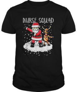 Nurse Squad Santa Reindeer Flossing Dance Christmas Guys