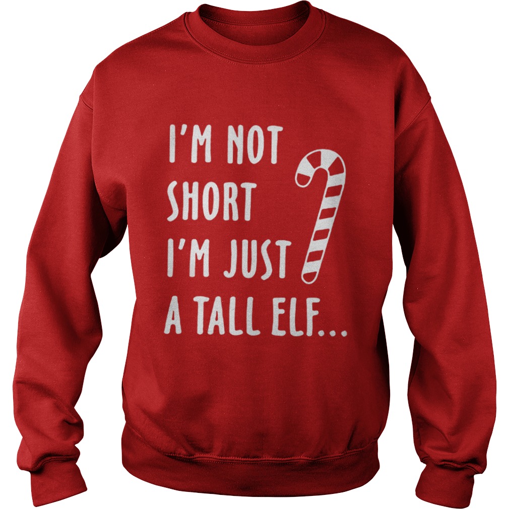 Red straw I’m not short i’m just a tall Elf shirt
