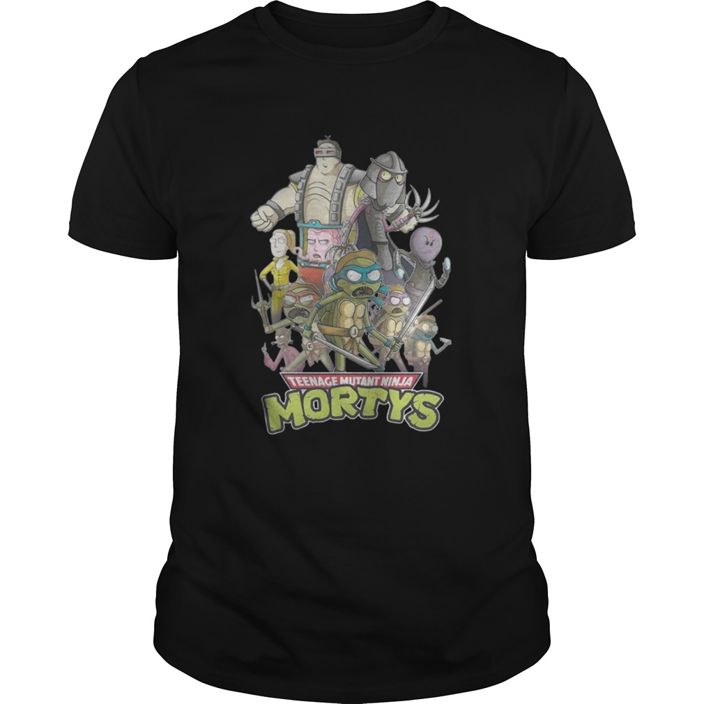 Teenage mutant ninja Mortys shirt