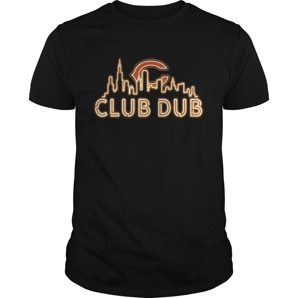 Club Dub Chicago bear shirt