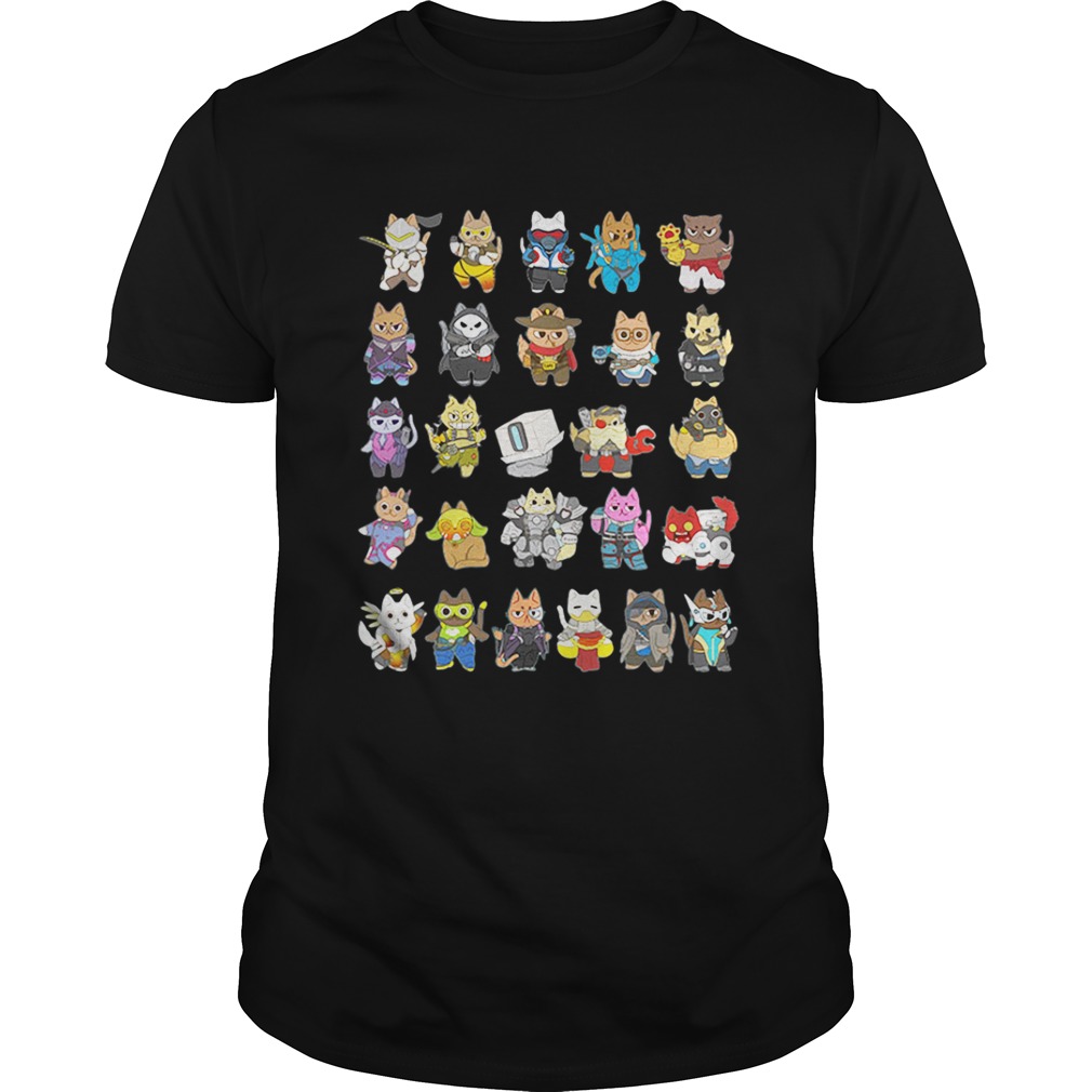 Overwatch Cats shirt