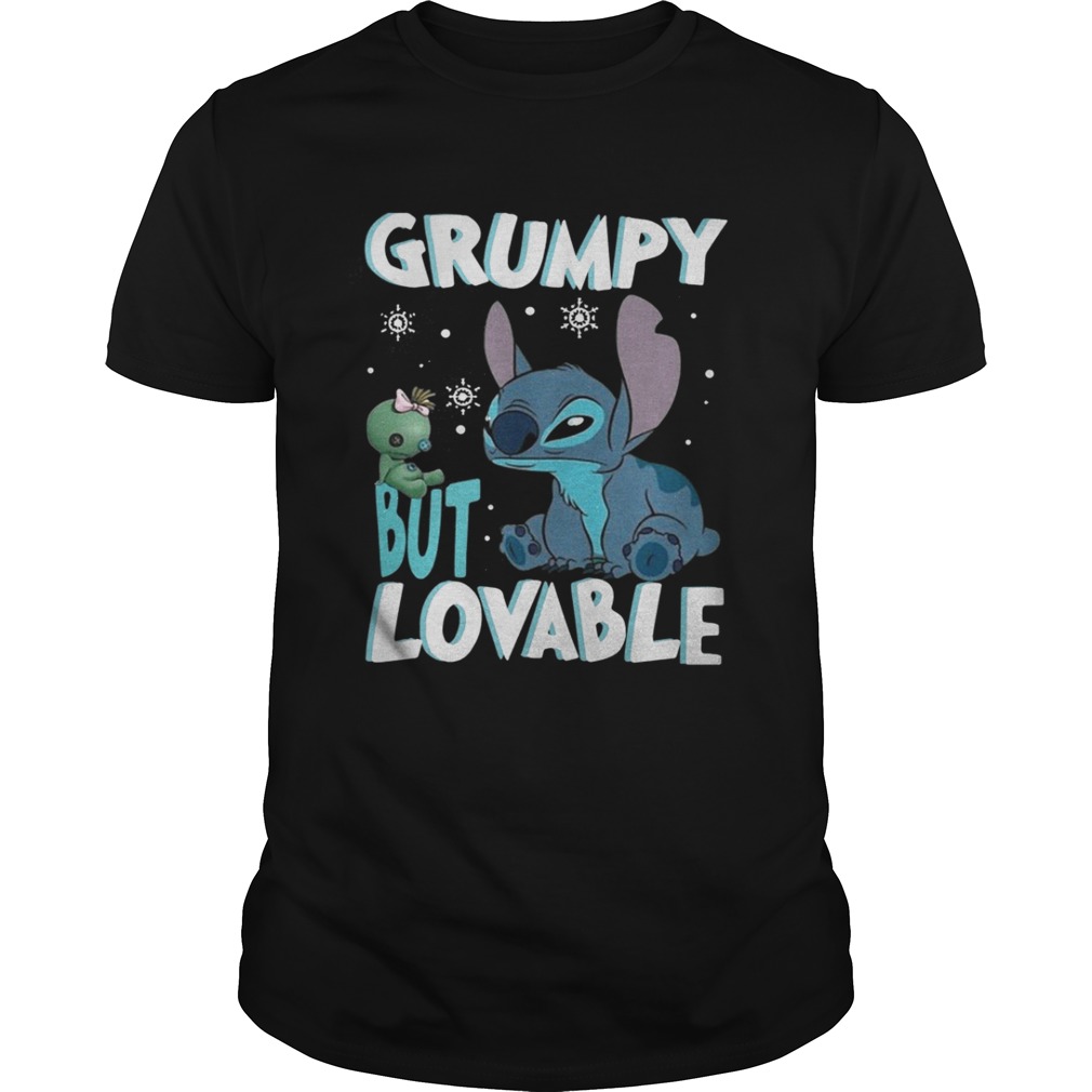 Stitch Grumpy but lovable shirt