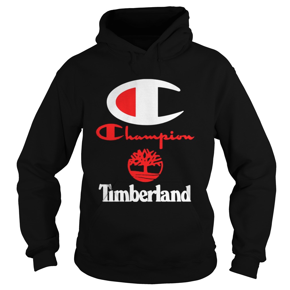 champion timberland hoodie grey