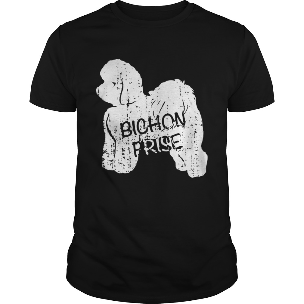 Vintage Bichon Frise Dog Lover shirt