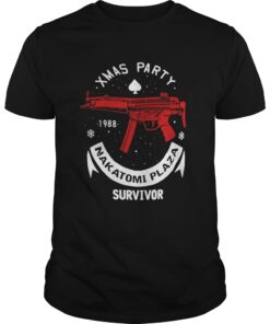 Xmas party 1988 nakatomi plaza survivor guns guys shirt