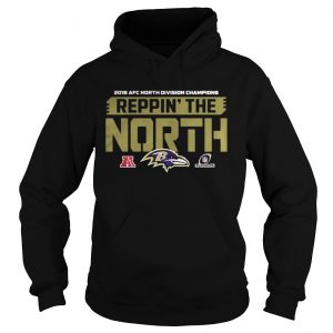 Baltimore Ravens 2018 AFC north division champions reppin the North hoodie shirt