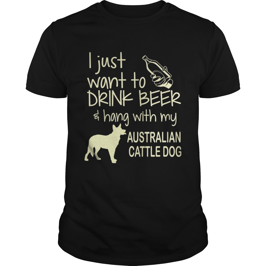 Drink Beer Australian Cattle shirt