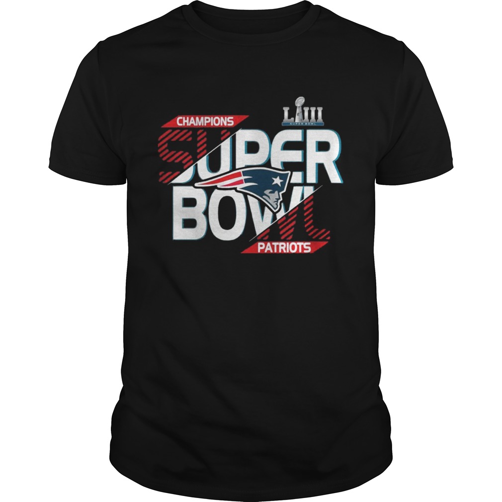 New England Patriots champions super bowl Liii 2019 Shirt