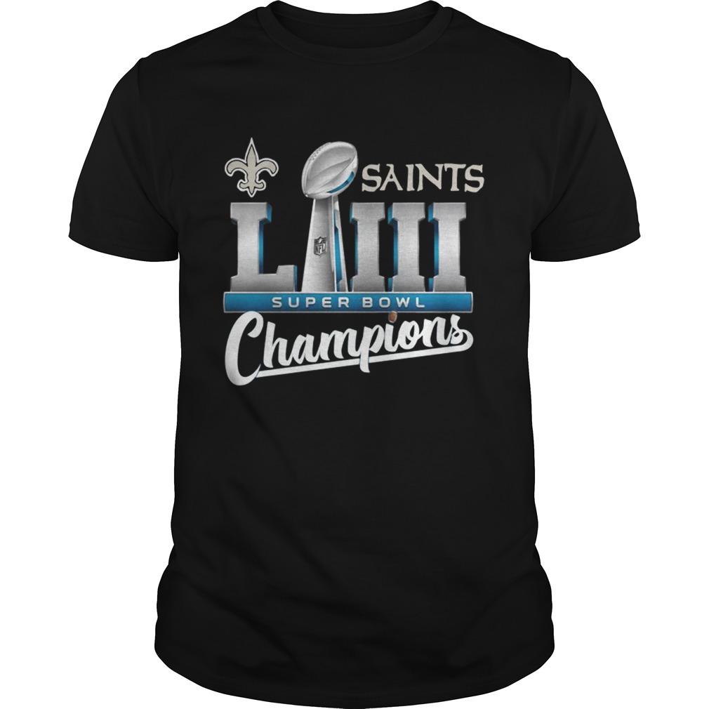 Saints LII super bowl champions shirt