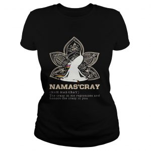 Unicorn yoga Namascray ladies shirt