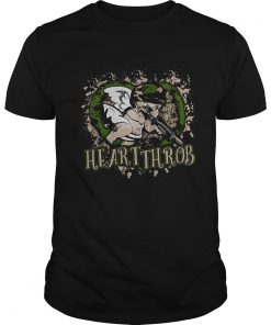 Valentines Day military Cupid heartthrob guys shirt