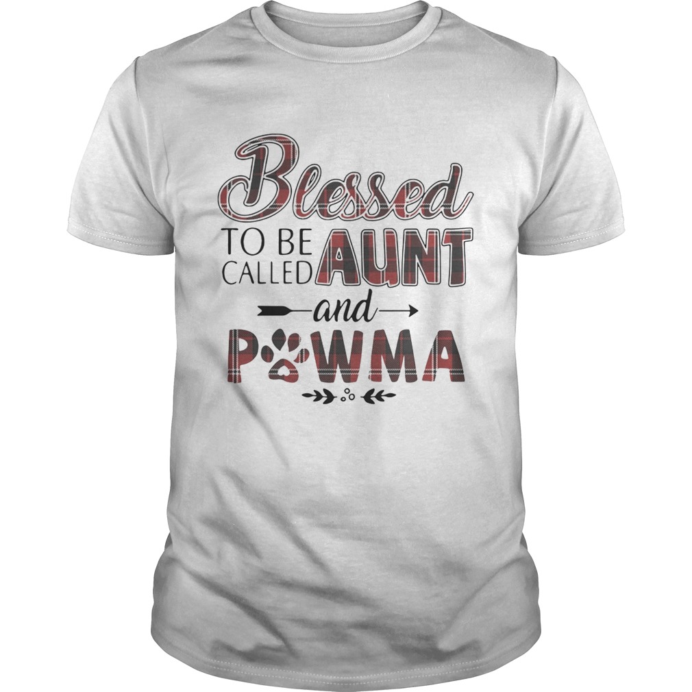 Blessed To Be Called Aunt And Pawma Shirt