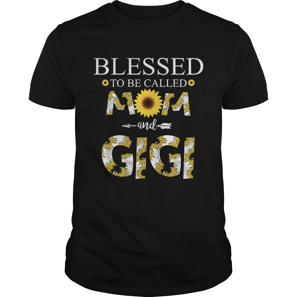 Blessed To Be Called Mom And Gigi T-Shirt