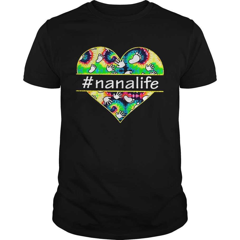 Colorful heart Nanalife shirt