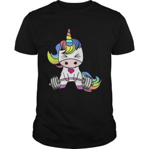 Gym baby Unicorn guy shirt
