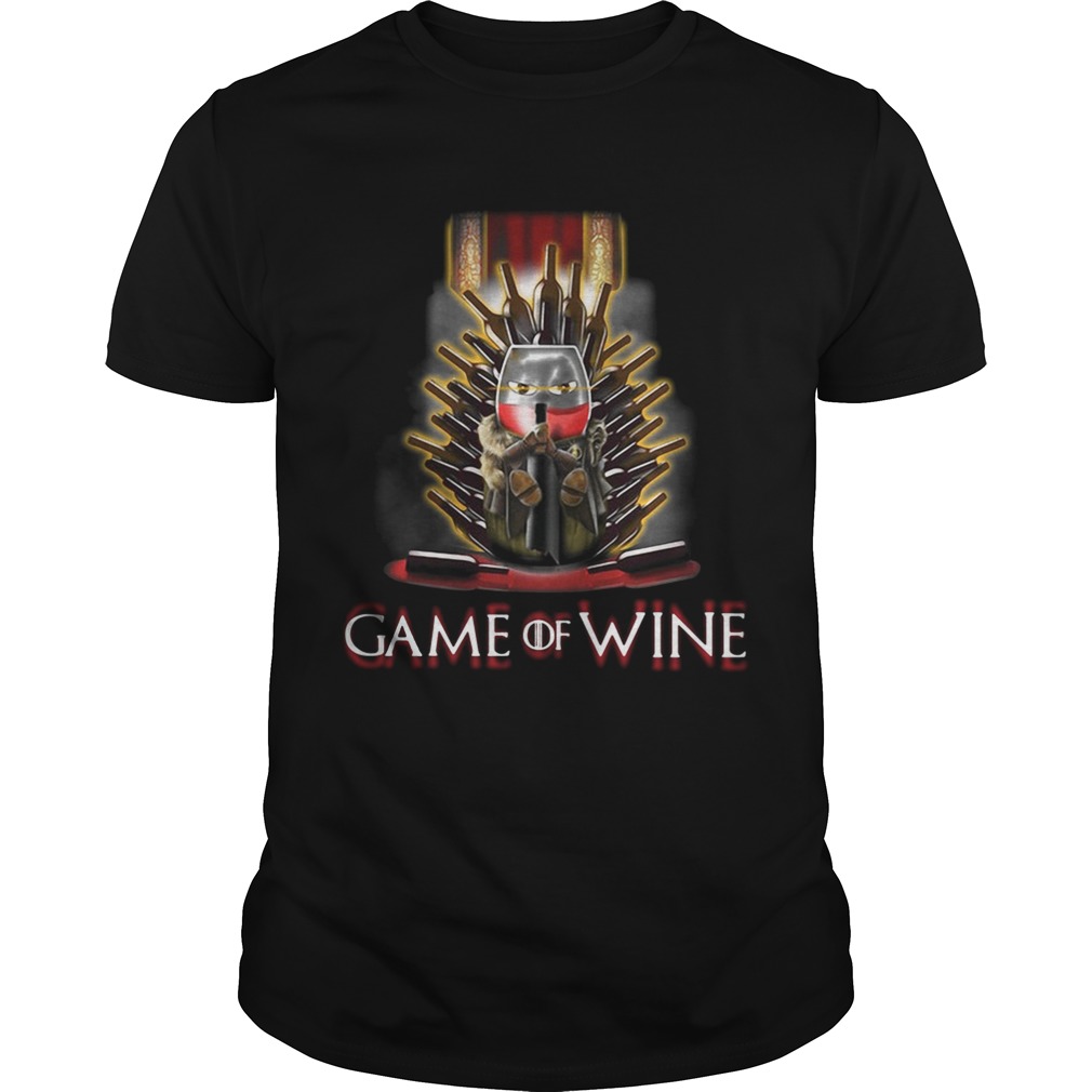 Game of Thrones Game of wine shirt