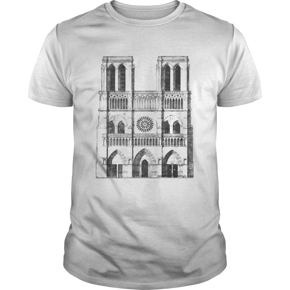 Notre-Dame Paris 1163 2019 shirt