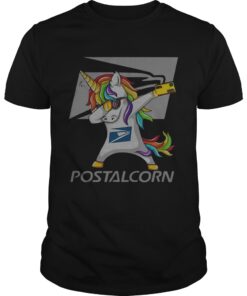 Unicorn Dabbing postalcrn guy shirt