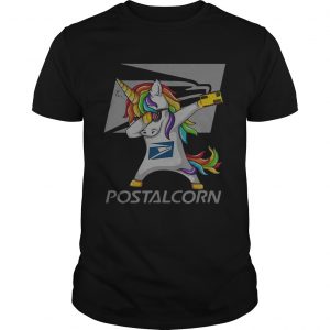Unicorn Dabbing postalcrn guy shirt