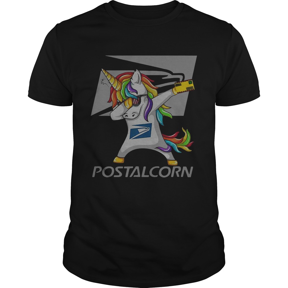 Unicorn Dabbing postalcrn shirt