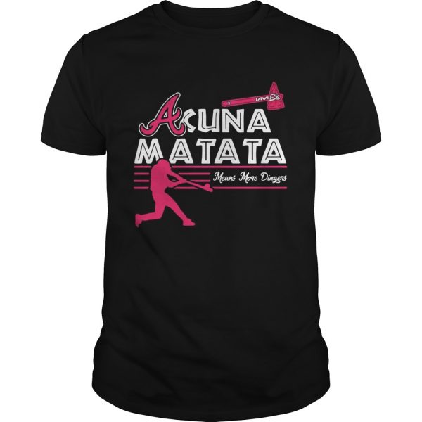 Acuna Matata means more dingers shirt