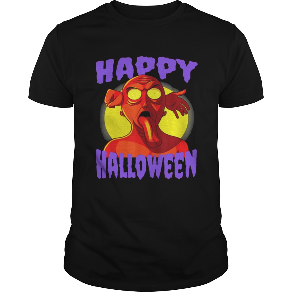 Awesome Happy Halloween Zombie Monster shirt