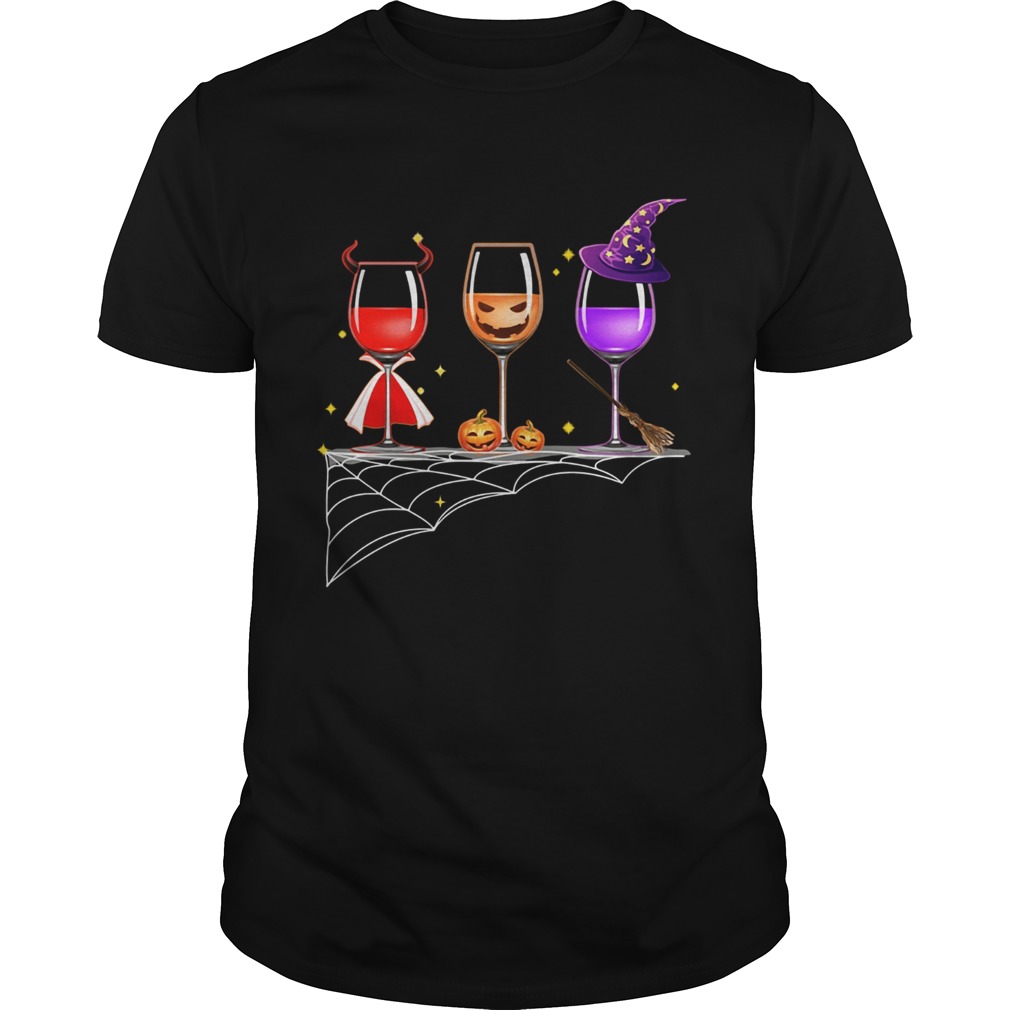Halloween glasses of wine Unisex