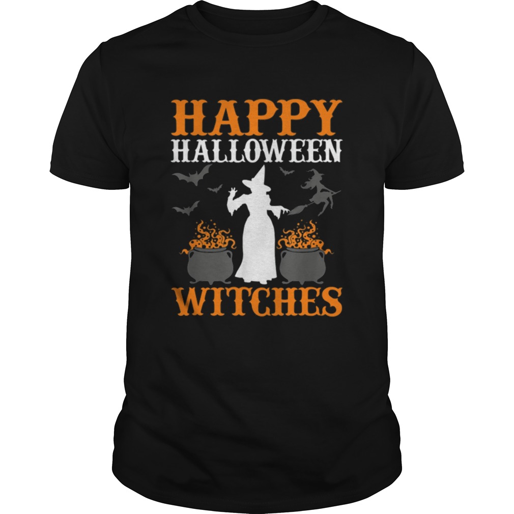 Hot Happy Halloween Witches Cute Spell Casting Witch shirt