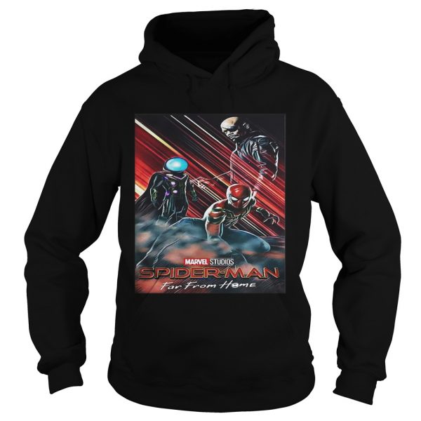 Marvel Studios SpiderMan far from home poster Hoodie