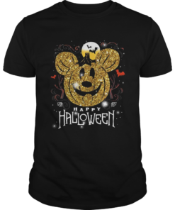 Mickey head happy halloween shirt