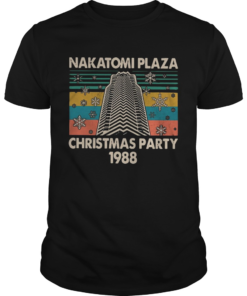 Nakatomi Plaza Christmas party 1988 vintage shirt