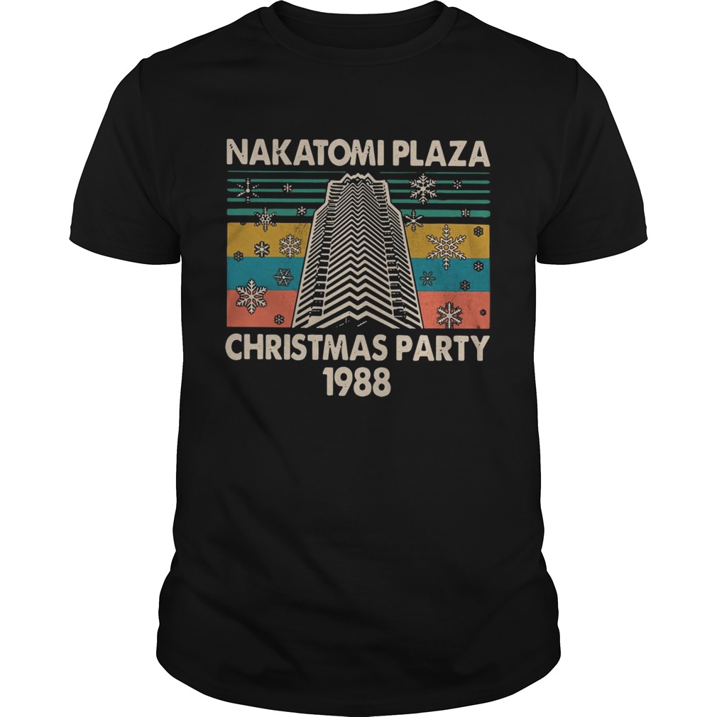 Nakatomi Plaza Christmas party 1988 vintage Unisex