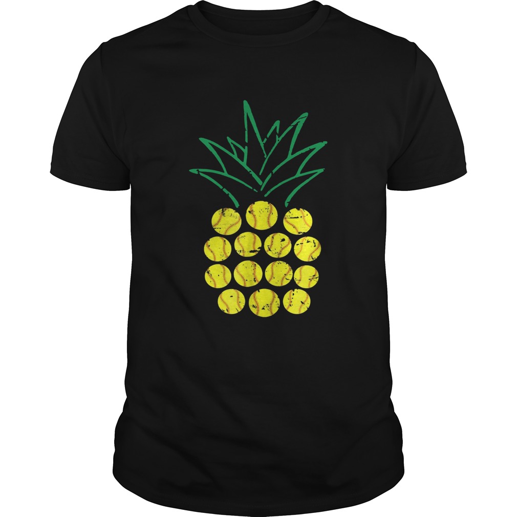 Softball Pineapple TShirt