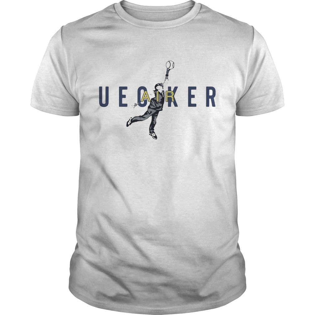 Air Uecker Milwaukee Brewers Baseball shirt