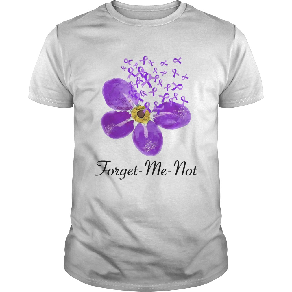 Breast Cancer Awareness Forget me not shirt