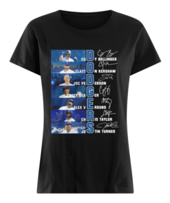 Dodgers Cody Bellinger Clayton Kershaw Joc Pederson Corey Seager Alex Verdugo Chris Taylor Justin Turner Shirt Classic Women's T-shirt