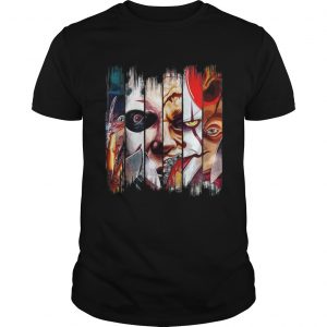 Freddy Krueger Jigsaw Michael Myers Leatherface Pennywise Chucky shirt