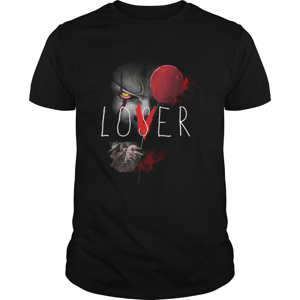 It pennywise lover loser shirt